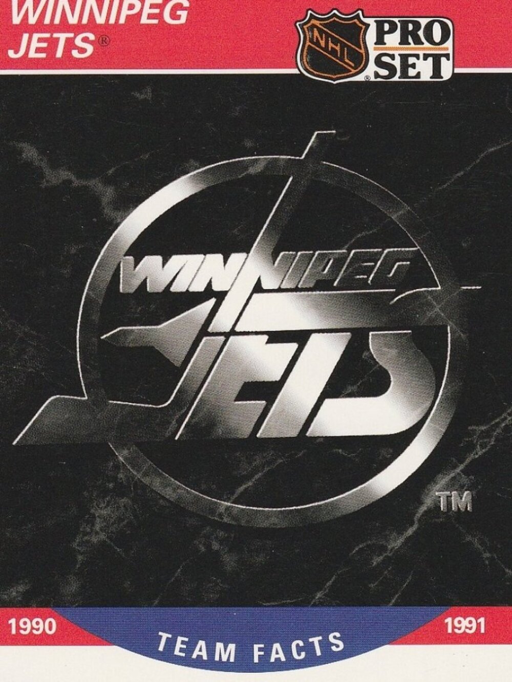 Winnipeg Jets Team Facts 1990-1991